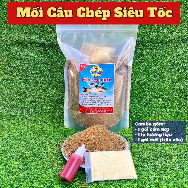 Mồi Câu Cá Chép Siêu Tốc của Biệt Đội Săn Hàng - Câu Đài Fishing Bắt Cá