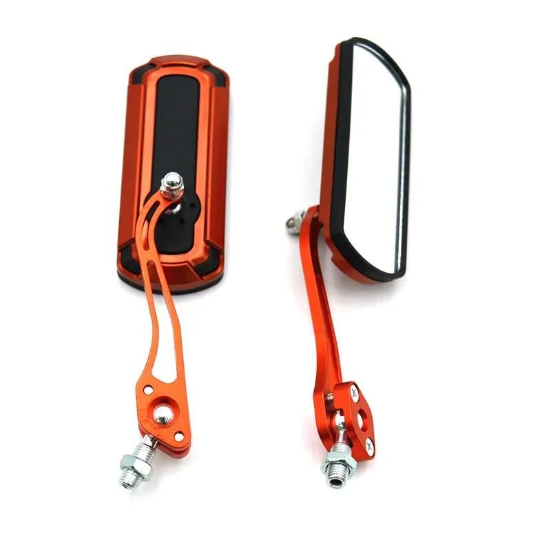 Motorcycle Modification Aluminum Alloy Rearview Mirror Reflective ...