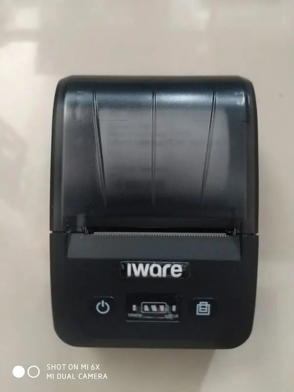 Printer Thermal Bluetooth dan USB Baterai Portable Cetak Nota dan struk 58mm 2