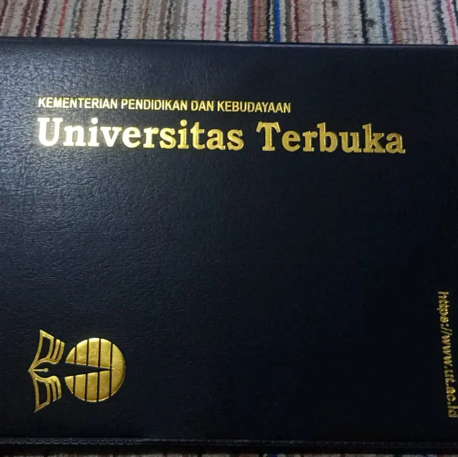 Map UT Asli Ready Stock Map Wisuda Universitas Terbuka