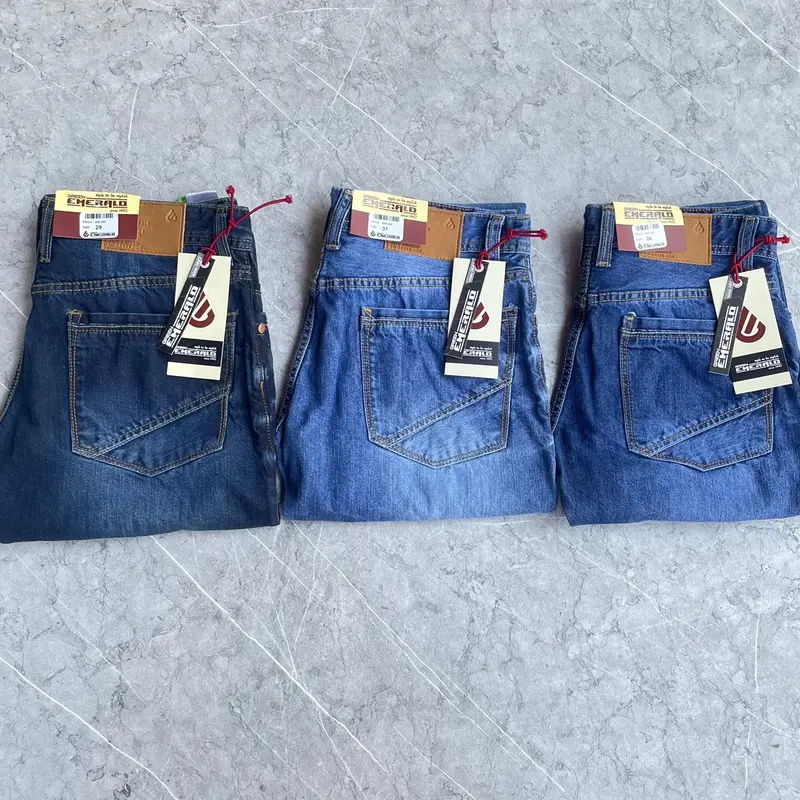 CELANA JEANS PRIA GREEN EMERALD ORIGINAL 0
