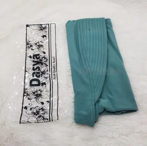 Hijab Instan Jilbab Polos Kerudung Bergo Pendek Sport Casual Ped 4