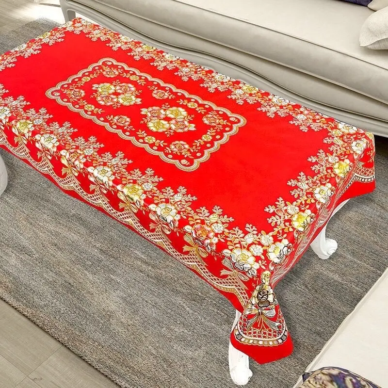 Khăn trải bàn 3D in nổi, 90cmx150cm, sang trọng không thấm nước, chống thấm dầu mỡ, dễ lau chùi, -M27