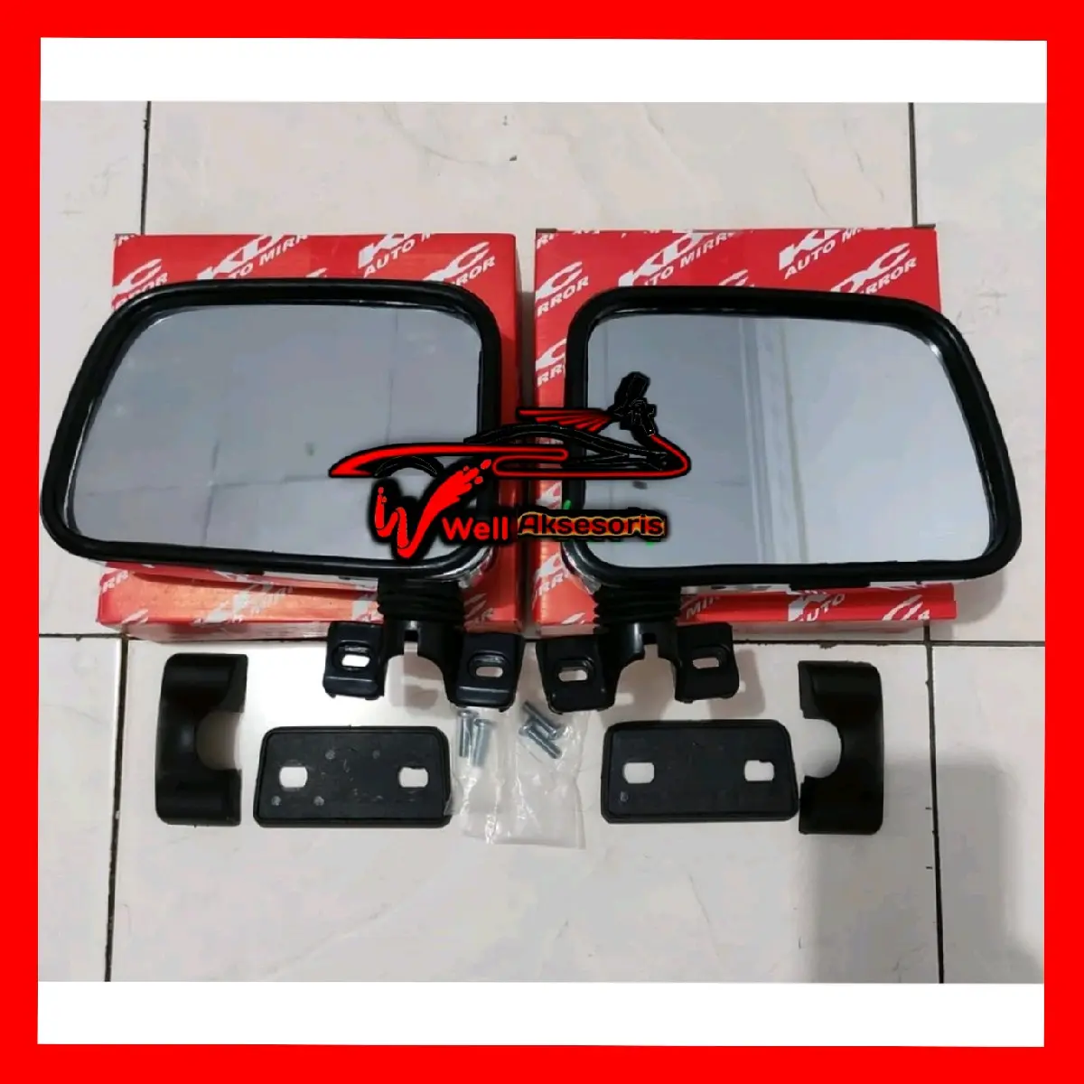 Spion KDC Kijang Grand kijang Super Panther kotak Carry L300 2pcs Car