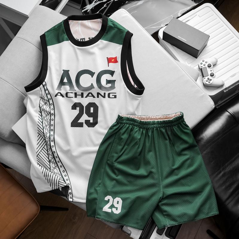 Bộ thể thao tanktop 2 mặt Việt Nam Sport Chạy Bộ 0