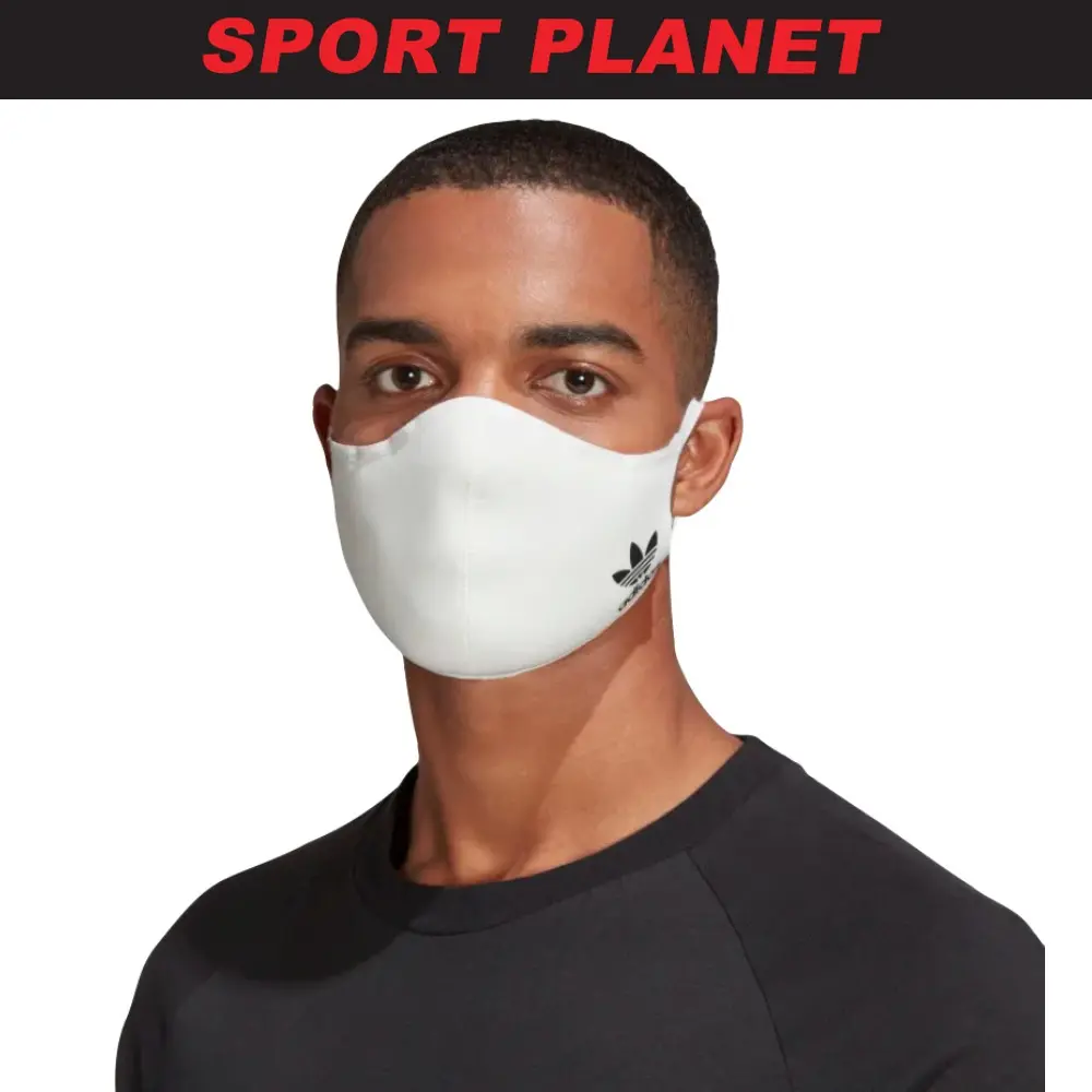 adidas Bunga Unisex Face Covers 3-Pack Reusable Washable Face Mask Accessories (HB7850/HB7855) Sport Planet 30-06/30-12