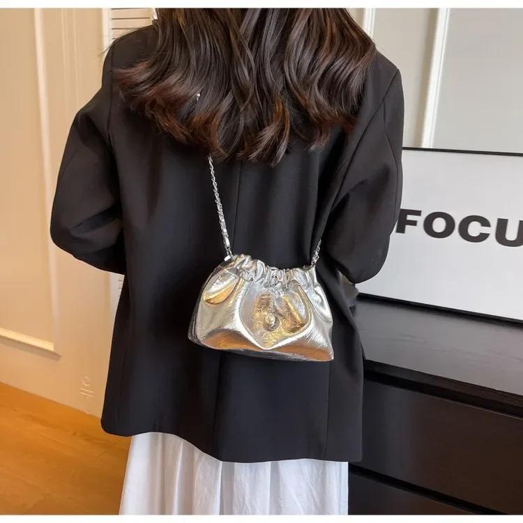Product Introduction of Millennium Bag Women 2025 New High Sense Shoulder Bags Summer Chain Bag Fashion Bucket Bag Messenger Bags Purses Handbags 15