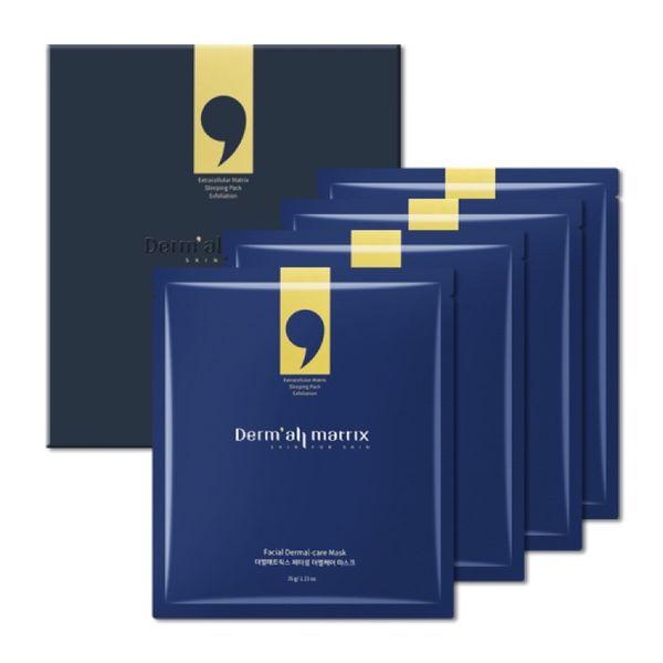 Hộp 4 Miếng Mặt Nạ Nâng Cơ Derm All Matrix Facial Dermal-Care Mask