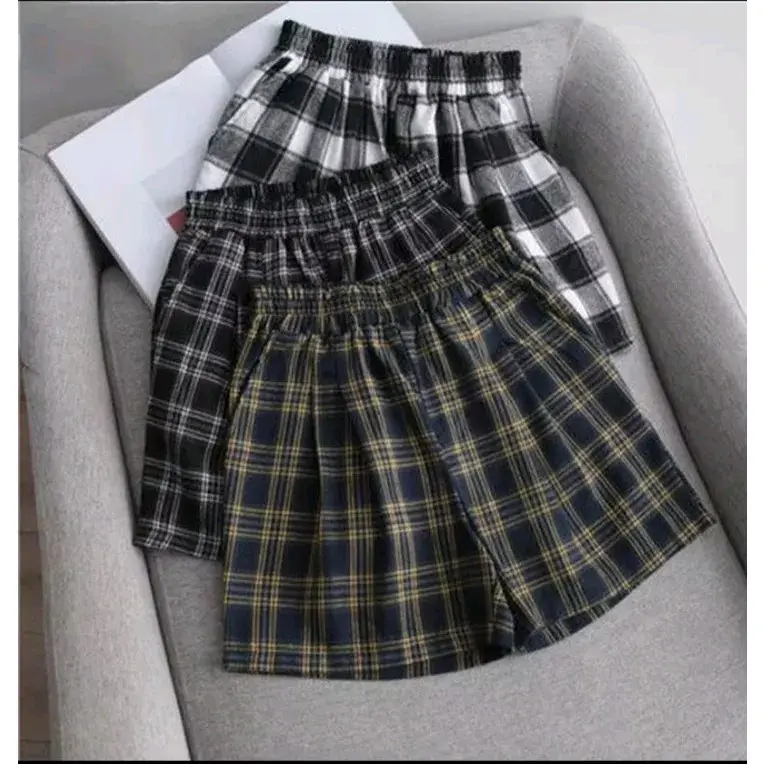 CELANA PENDEK FLANEL 0