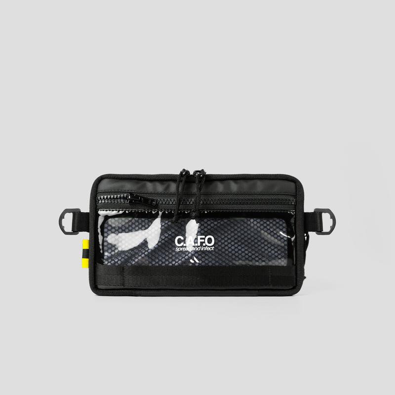 Sidekick Project Handbag Pria CAFO Morphogenesis - Clutch Warna Hitam 1