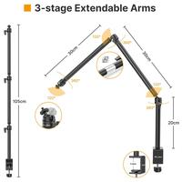 Gambar Ulanzi Vijim LS08 Flexible Arm for Live Stream Stand Video Equipment dari Matrix Camera Kota Administrasi Jakarta Barat 2 Tokopedia