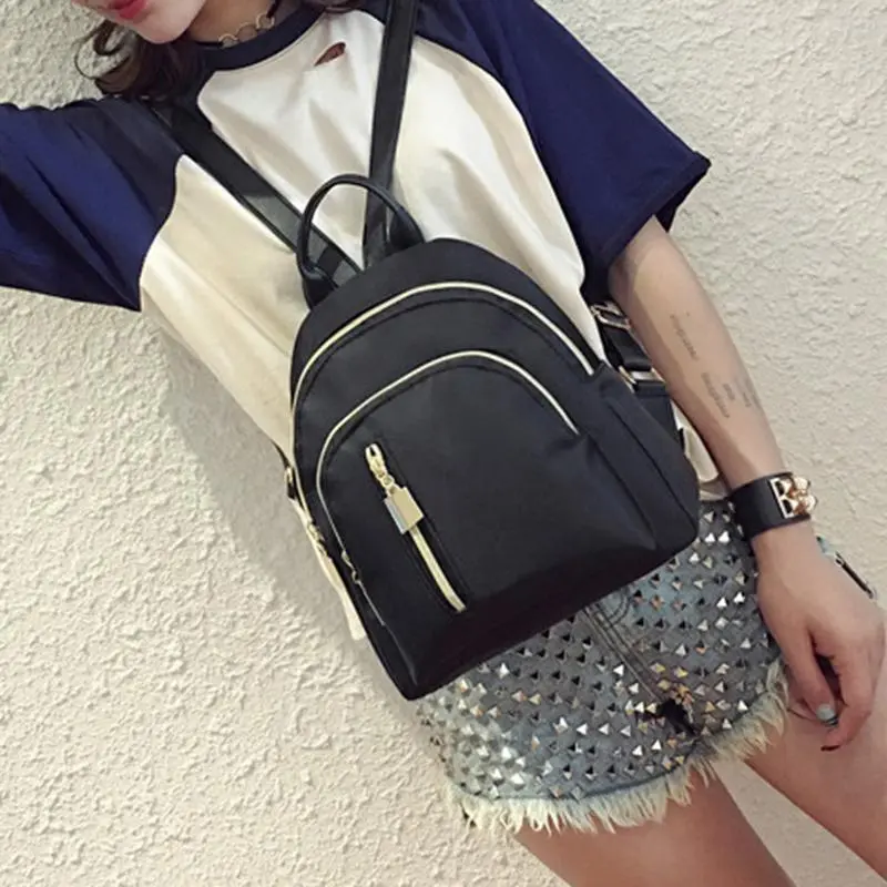 Túi du lịch ngoài trời, ba lô nữ Thường Ngày chất liệu Nylon, không thấm nước