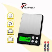 Gambar Fenyueer Timbangan Emas Mini Digital 500g/0.01g Perhiasan Saku Tingkat Presisi Tinggi - CX-638-500g/0.01g-Baterai dari Fenyueer Official Store Kab. Tangerang 1 Tokopedia