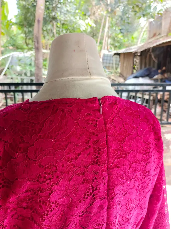 SETELAN KEBAYA GOTIK MUTIARA/KEBAYA BRUKAT WISUDA WANITA / KEBAYA LAMARAN MEWAH /KEBAYA PESTA / KEBAYA BROKAT Bawahan ROK PLISKET BATIK 2