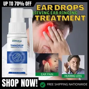 Rawat Tinnitus! South Moon Gentle Ear Cleaner Mengobati Tinnitus Kehilangan Pendengaran Nyeri Telinga Meningkatkan Pendengaran Membersihkan Saluran Telinga