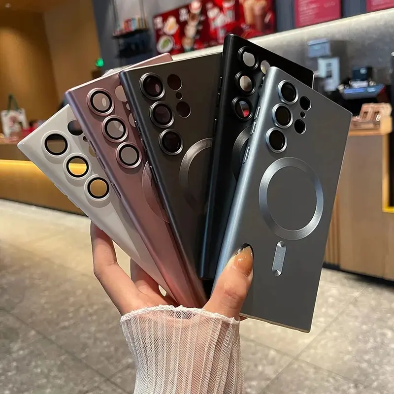 Case Untuk Samsung Galaxy A35 5G / A36 5G / A55 5G / A56 5G / A54 5G / S24 FE / A05S / S23 FE /A15 4G/5G / A34 5G / A14 Soft case wireless MAGSAFE Magnet 1
