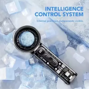 【COD】Kipas Mini Portable Kipas Angin Tangan Pendingin Multi Tingkat Dengan Tampilan Baterai LED