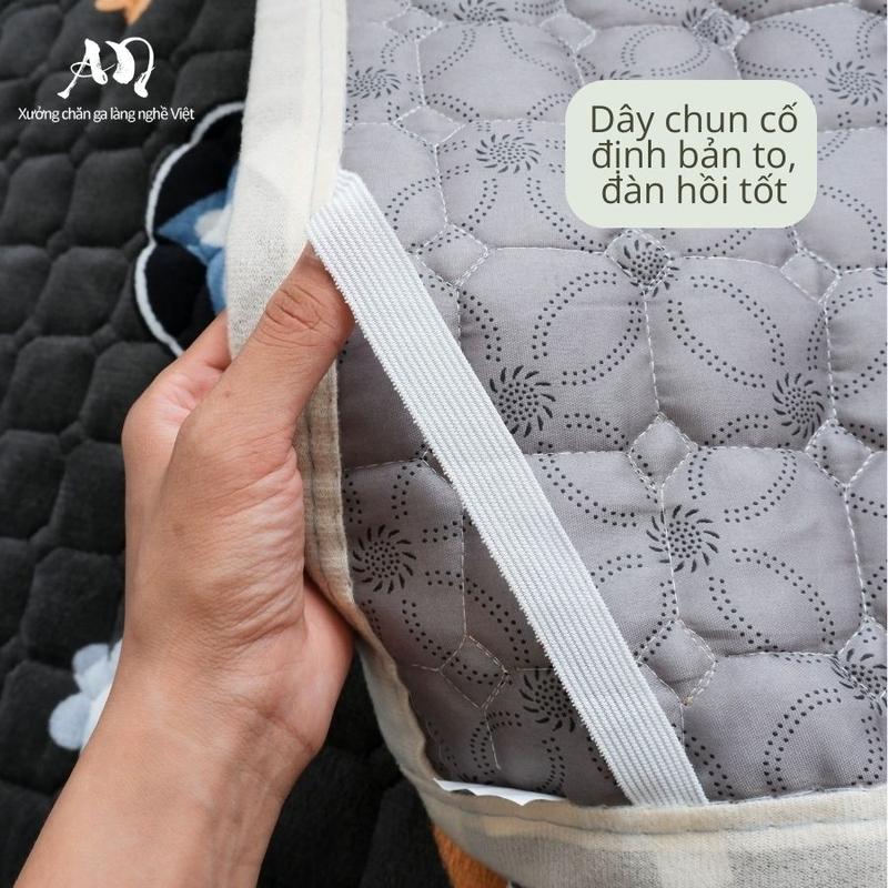 Thảm Trải Giường Nỉ Nhung YUKI – Thảm Lông Cừu Đủ Kích Thước, Các Mẫu Hottrend AN BEDDING 8