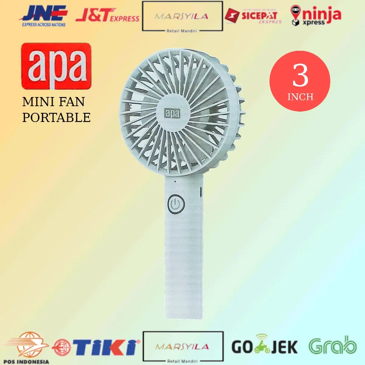 APA Kipas Angin Darurat Portable Cas 3 Inch | Kipas Angin Genggam Handy