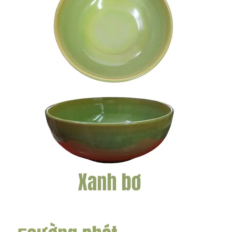 Bát cơm, bát canh 20cm Gốm Sứ Cường Phát - Dung tích 1350ml 3