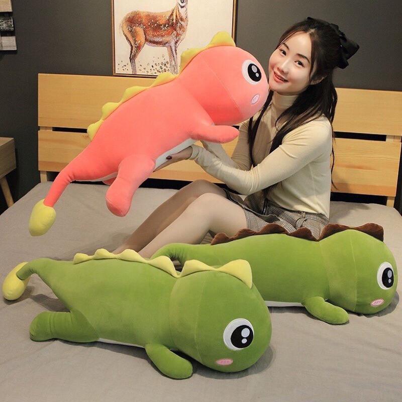 Product Introduction of Gabotabo - Gấu Bông Khủng Long Mắt Lồi Size 60cm Bông Mềm Mại,Thú Bông Đồ Chơi Cho Bé Siêu Dễ Thương Không Cao Su Thú Nhồi Bông Toy Không Phát Nhạc quà  tặng Voi 3