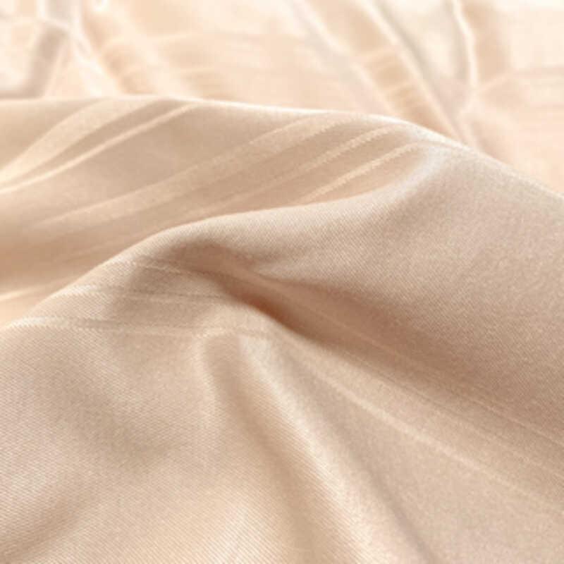 Product Introduction of 4 IN 1 Waffle Crochet Design Bedding Nordic Simplicity Pure Bed Set Quilt Cover Flat Sheet Fitted Sheet Pillowcase Single Queen King Size Camel Color Beddings 41