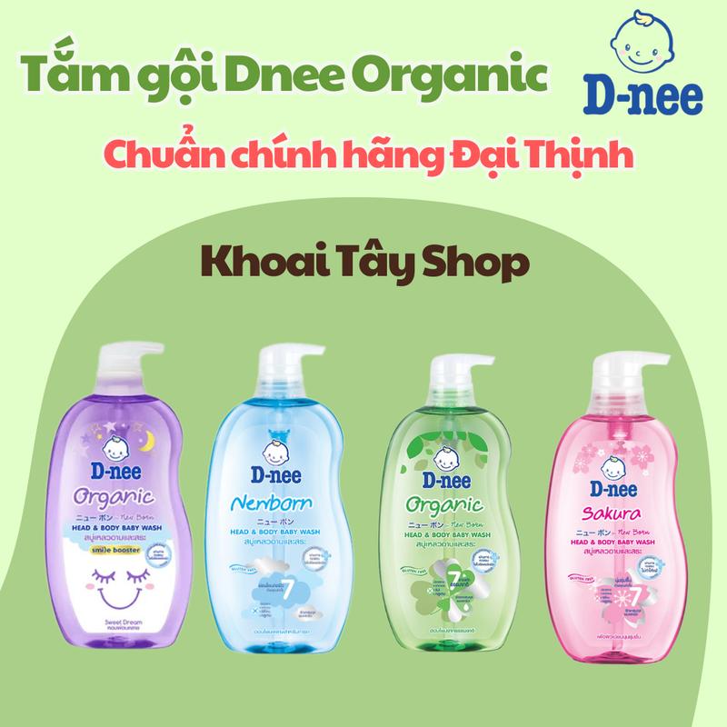 Sữa tắm gội toàn thân Organic Dnee Pure Cho Bé 800ml Khoai Tây Shop