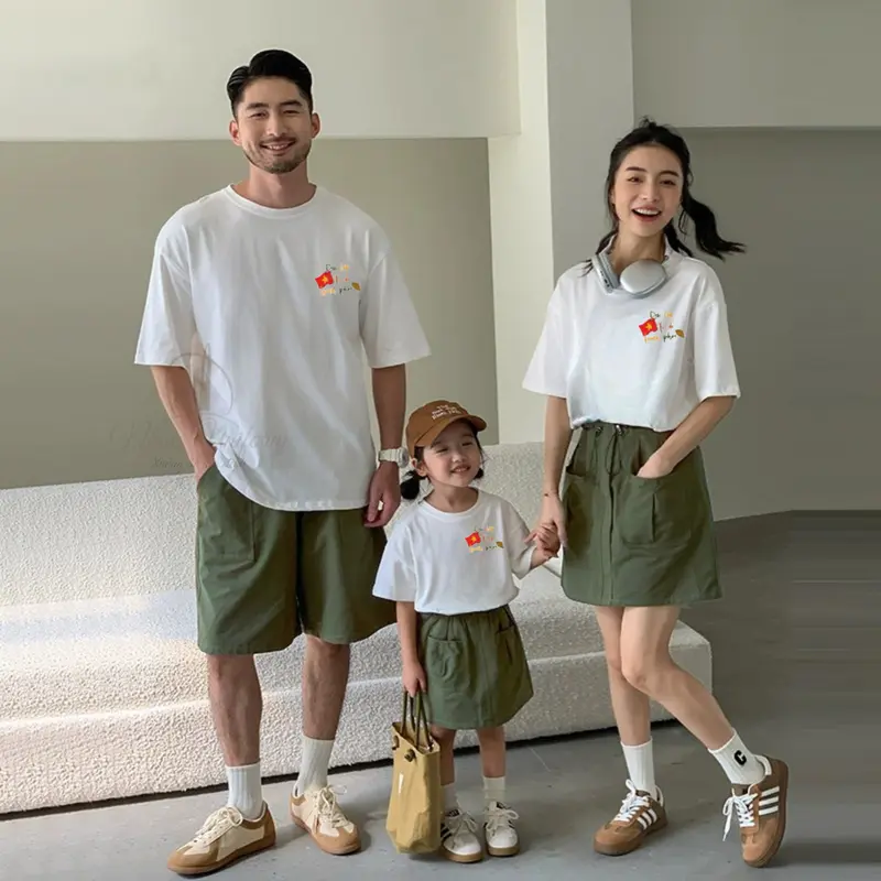 Áo thun yêu nước hình in ẤM NO HẠNH PHÚC sắc nét chất cotton 4 chiều thoáng mát, đủ size - Áo gia đình Nhân Uniform 1