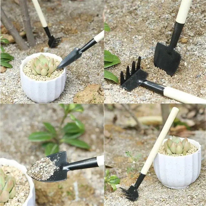 Alat Berkebun Mini 1 Set Isi 3 Pcs - Alat Kebun Kecil - Small Garden Tools 3 in 1 4