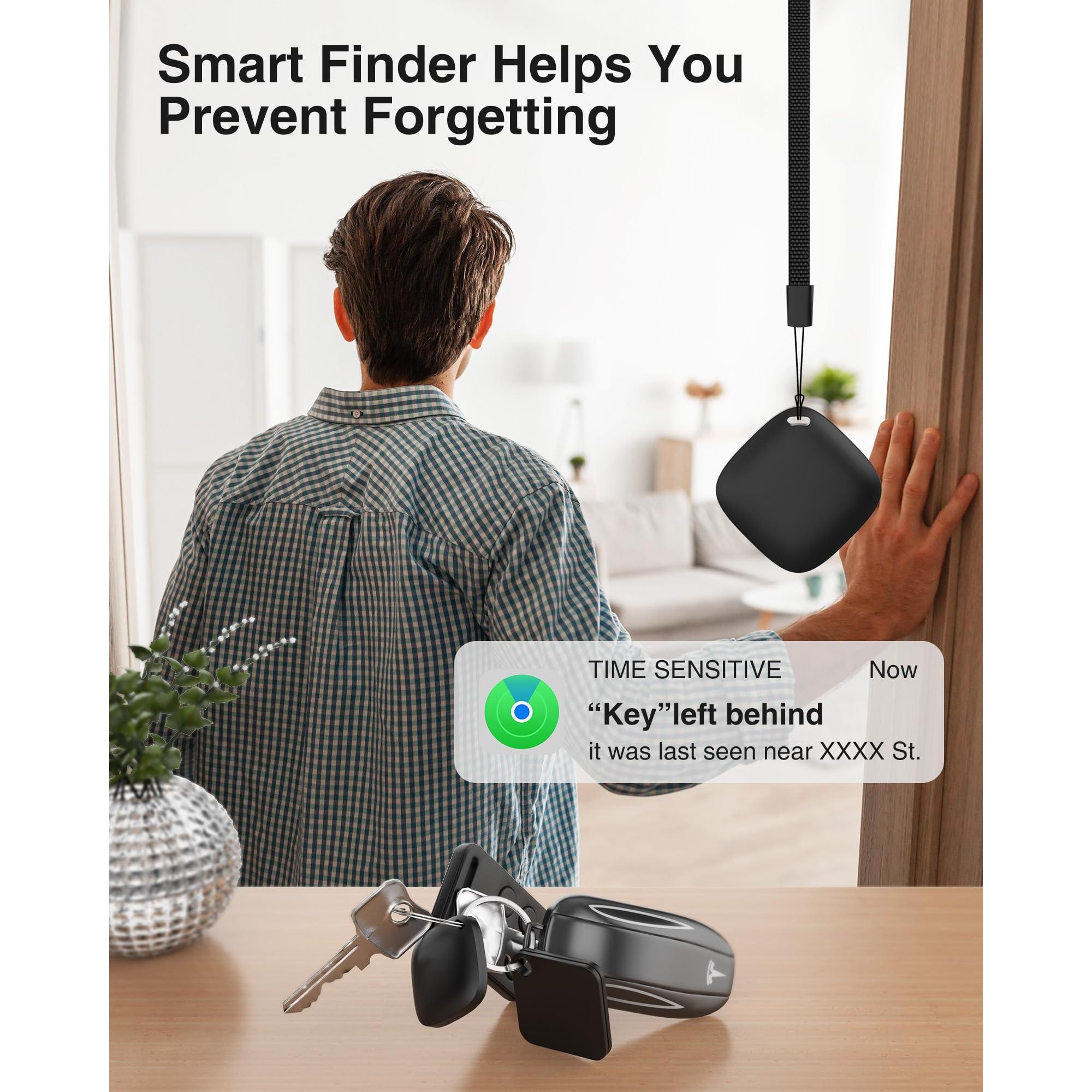 Bluetooth GPS Tracker for Air Tag Replacement Via Apple Find My to Locate Bag Bottle Card Wallet Bike Keys Finder MFI Smart ITag