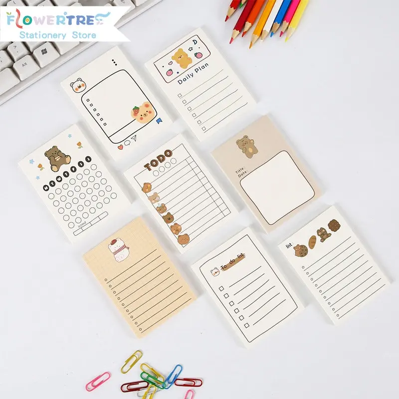 Set 50 Tấm Giấy Ghi Chú Họa Tiết Trái Cây Dễ Thương