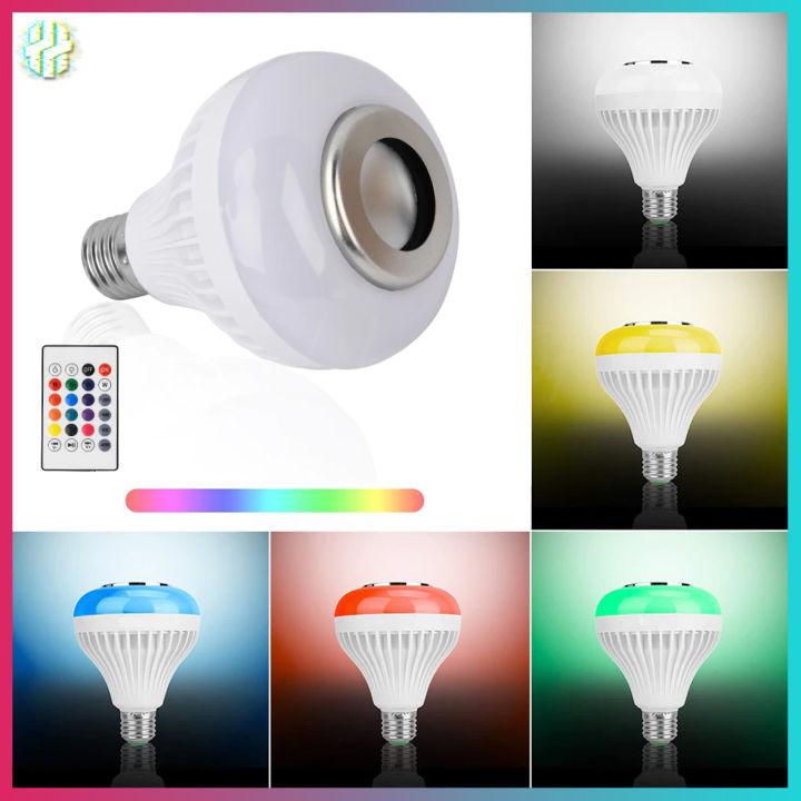 Product Introduction of DW - ( BISA COD ) Lampu Bohlam Speaker Bluetooth Disco Disko Bok Musik Music Dj LED RGB with Remote Control Super Full Bass Others Suara Jernih Lampu Kamar Rumah Remot ganti warna Warni Smart Lamp Speaker LED RGB Mix Box mp4 murotal Termurah Speakers 0
