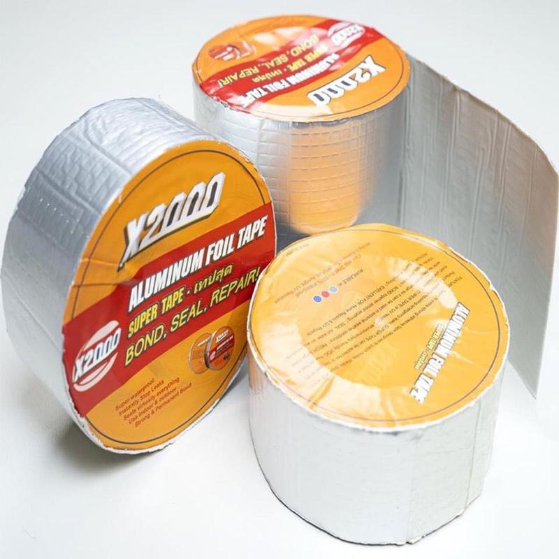 Băng keo chống thấm Nhật Bản x2000 - Keo siêu dính, bám dính tốt trên các bề mặt, dán tường, dán mái tôn