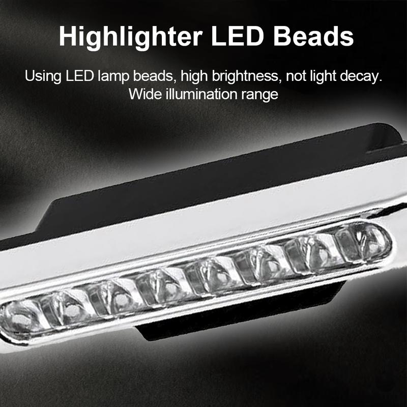 Product Introduction of 2Pcs Car Wind Powered LED DRL Daytime Running Lights Creative Auto Auxiliary Lighting Rotation Fan Lamp Automobile Day Time Headlights #469870 37