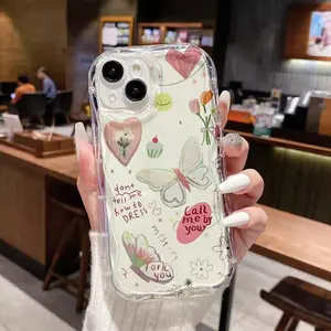 FYP SS871 SOFTCASE SILIKON KUPU KUPU BUTTERFLY TRANSPARAN SHOCKPROOF FOR SAM OP VI REAL XM RDM Casing
