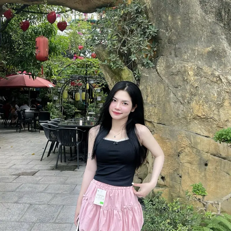 ￼Chân Váy Nơ Phồng 2 Lớp Chất Gió Mát Nhẹ Có Quần Trong Hàng Đẹp Nên Dáng Siêu xinh Nữ Women 3