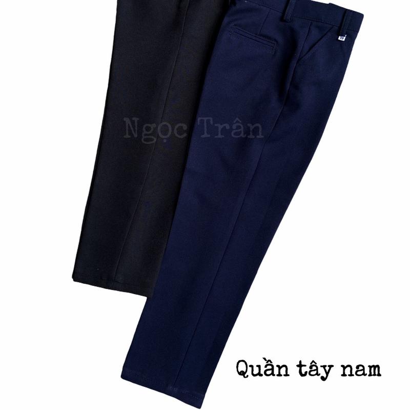 Quần Tây Nam Học Sinh ( Lưu ý: số size tương ứng với chiều dài quần, mẫu này chỉ dành cho học sinh từ 1m55 trở xuống ) 0