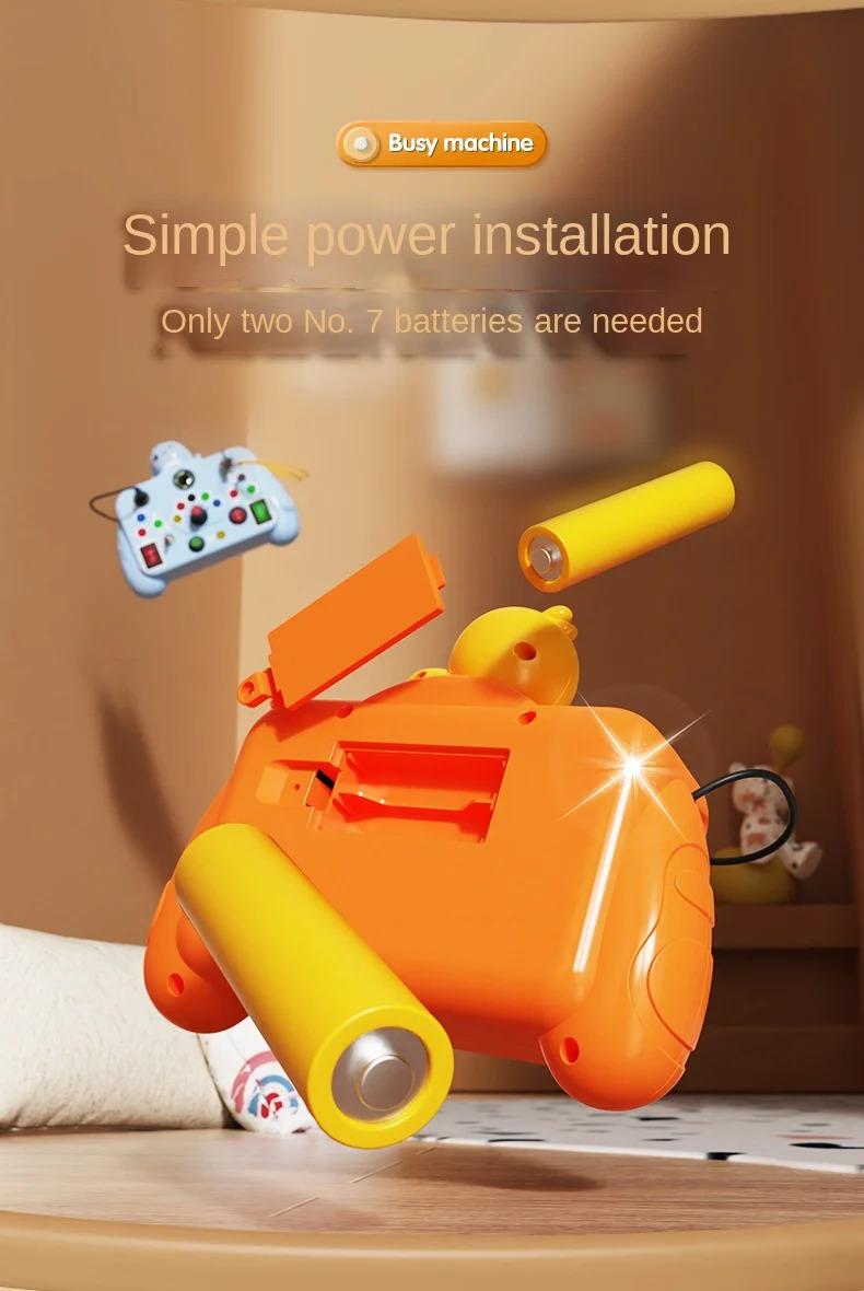Product Introduction of Montessori Busy Board Sensory Toys Cartoon with LED Light Switch Control Board Travel Activities Children Game for 2-4 Years Old 7