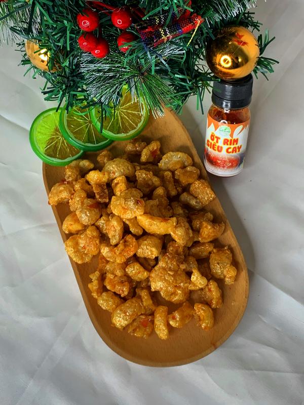 Tóp Mỡ Da Giòn Rim Mắm Tỏi 500g Thiên An Food - Snack Ăn Vặt Hương Vị Đậm Đà