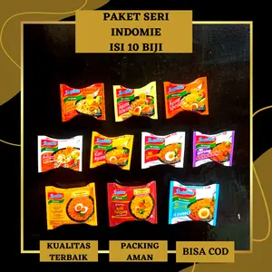 Magnet Kulkas Gantungan Kunci Paket Indomie Isi 10 Biji