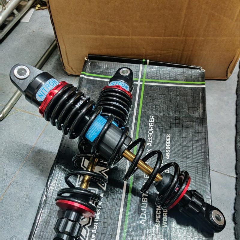 Phuộc sau Nitron không bình gắn Dream Wave Elegant Galaxy Future Axelo Viva Cup Sirius Taurus Jupiter MX V xe điện