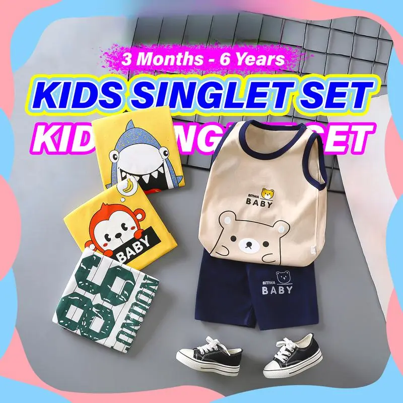 Baby Newborn Baby Clothing Set Baby Boy Girl Singlet