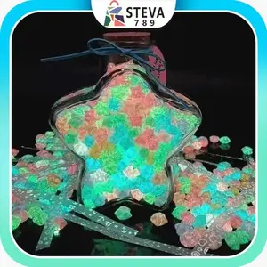 210Pcs Kertas Origami Bintang Origami Star Paper Star Strips Kertas Bintang Glow In The Dark Kertas Lipat Bintang