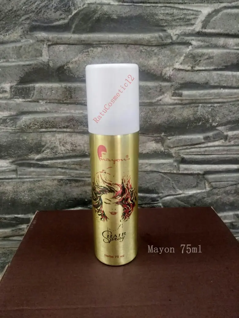 [ RatuCosmetic12Sby ] Mayon Hair Spray Rambut Sanggul 75ml Bisa Hijab