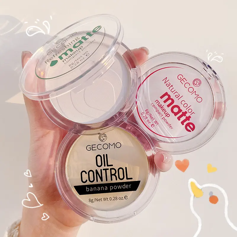 ZestBeau Concealer banana powder cake lasting clear powder makeup powder waterproof brightening makeup powder high gloss powder matte Cosmetic waterproof  makeup