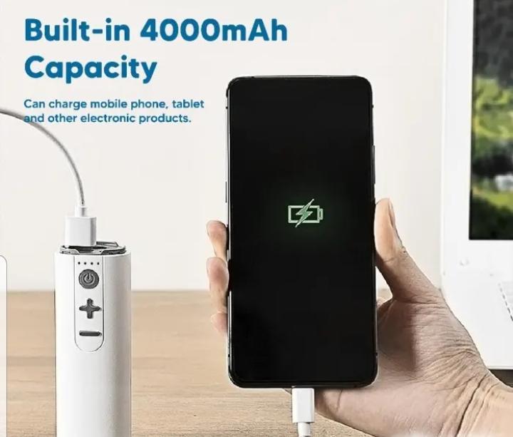 PORTABLE KIPAS 4 IN 1 MULTIFUNGSI FAN MULTIFUNCTION TRAVELING BISA POWERBANK SPEAKER FLASHLIGHT 1