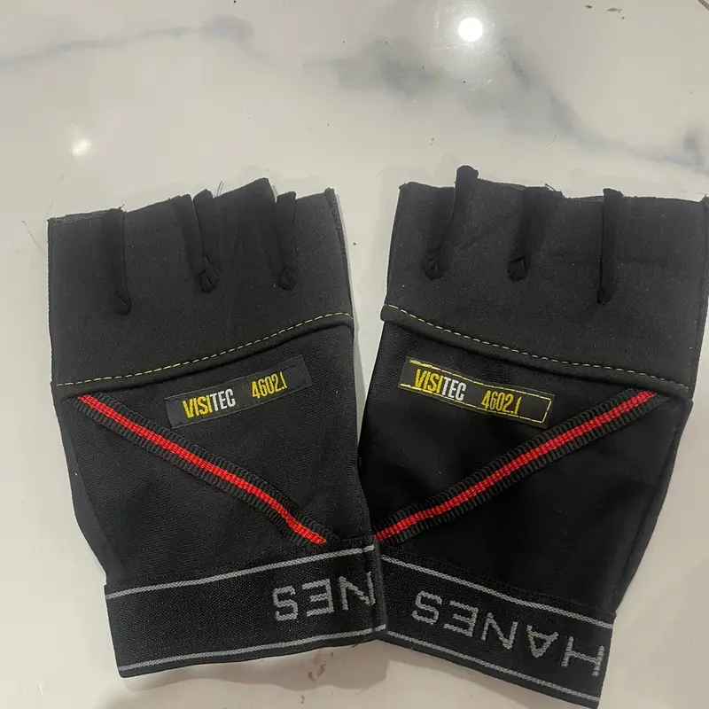 Bao tay Găng tay Nam Chống nắng Hở 5 ngón Chất liệu vải dày, Chống tia UV, Bảo vệ da tay Chống Trơn Trượt 2