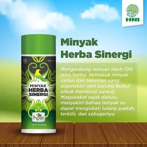 Minyak Butbut Herba Sinergi MHS Minyak Urut Tubuh Gatal