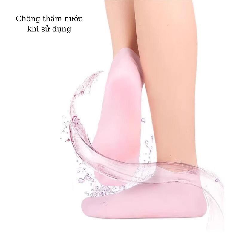 Product Introduction of [MUA 1 TẶNG 1] Tất silicon co giãn chăm sóc da chân hiệu quả Voan Nữ 6