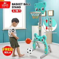 Gambar SPEEDS Mainan Ring Bola 4in1 Basket Anak Gawang Bola Anak Toys Tiang Basket Karakter Lucu Hiburan Anak LX 001-1501 - 001-M1501 Biru dari SpeedsShop Kota Surabaya 1 Tokopedia